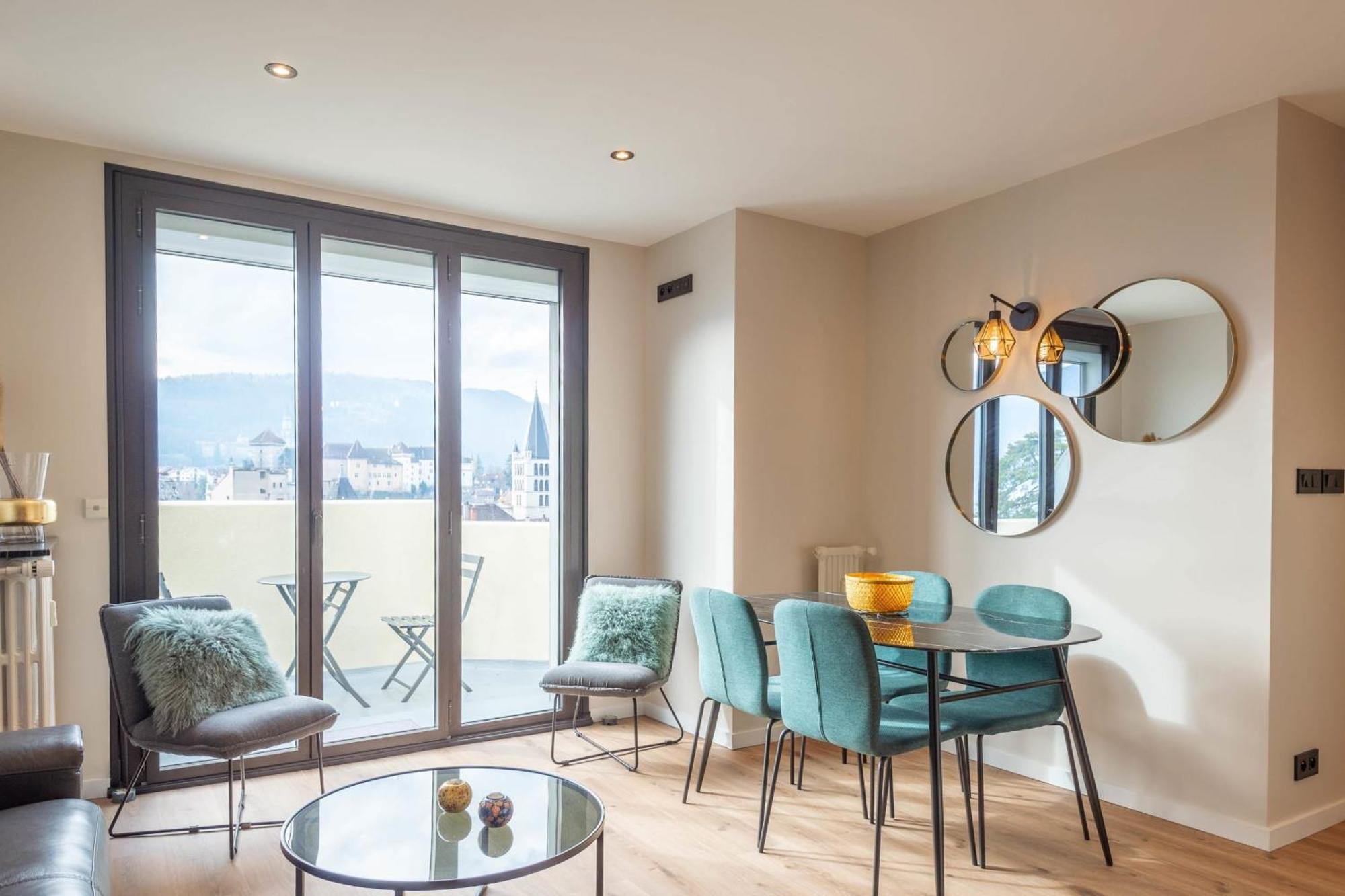 Le Beau Marcy - Contemporary City Centre Flat Annecy Bagian luar foto
